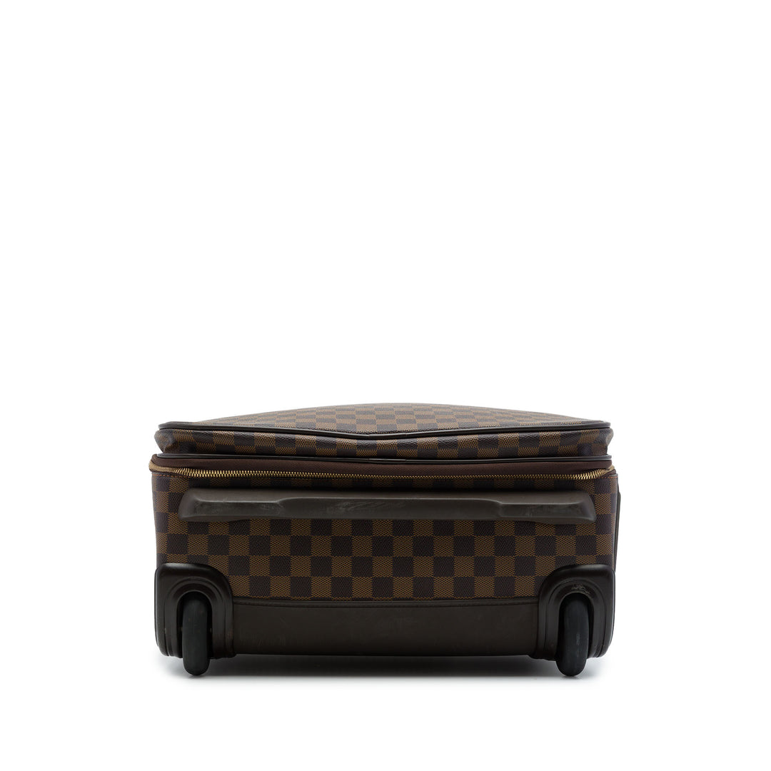 Louis Vuitton Pegase Legere Business 55 Damier Ébène Marron – vue 3 – GABY PARIS