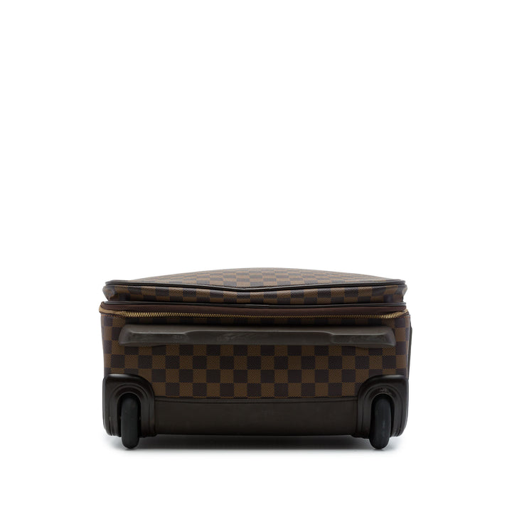 Louis Vuitton Pegase Legere Business 55 Damier Ébène Marron – vue 3 – GABY PARIS