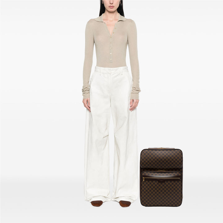 Louis Vuitton Pegase Legere Business 55 Damier Ébène Marron – vue 6 – GABY PARIS