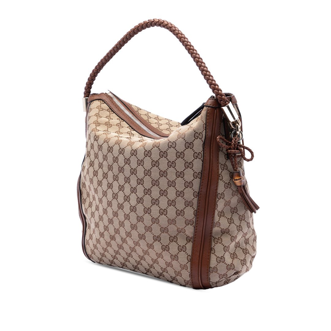 Gucci Large GG Toile Bella Cabas