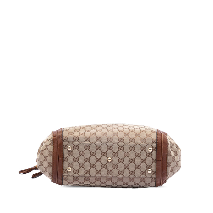 Gucci Large GG Toile Bella Cabas