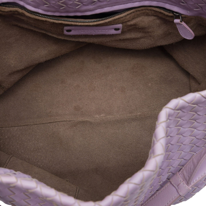 Intrecciato Garda Cabas Moyen nappa Violet