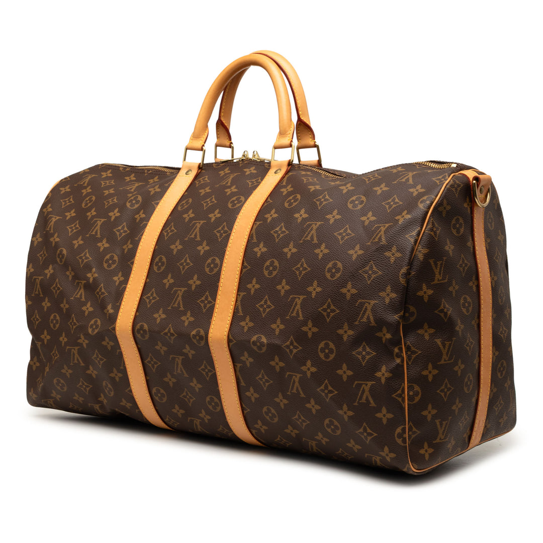 Louis Vuitton Monogram Keepall Bandouliere 55