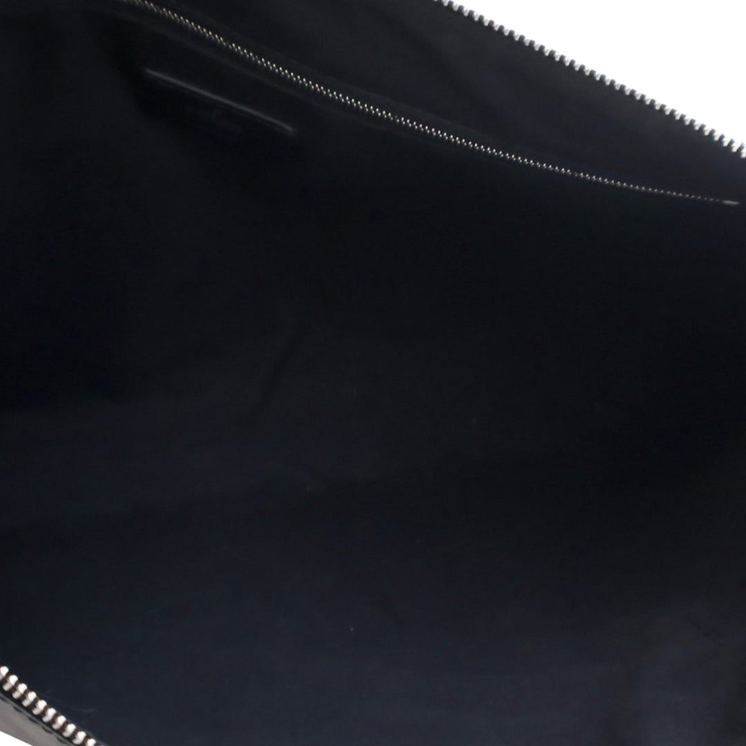 Fendi Zucca Coated Toile Diagonal Sac porté croisé Gris