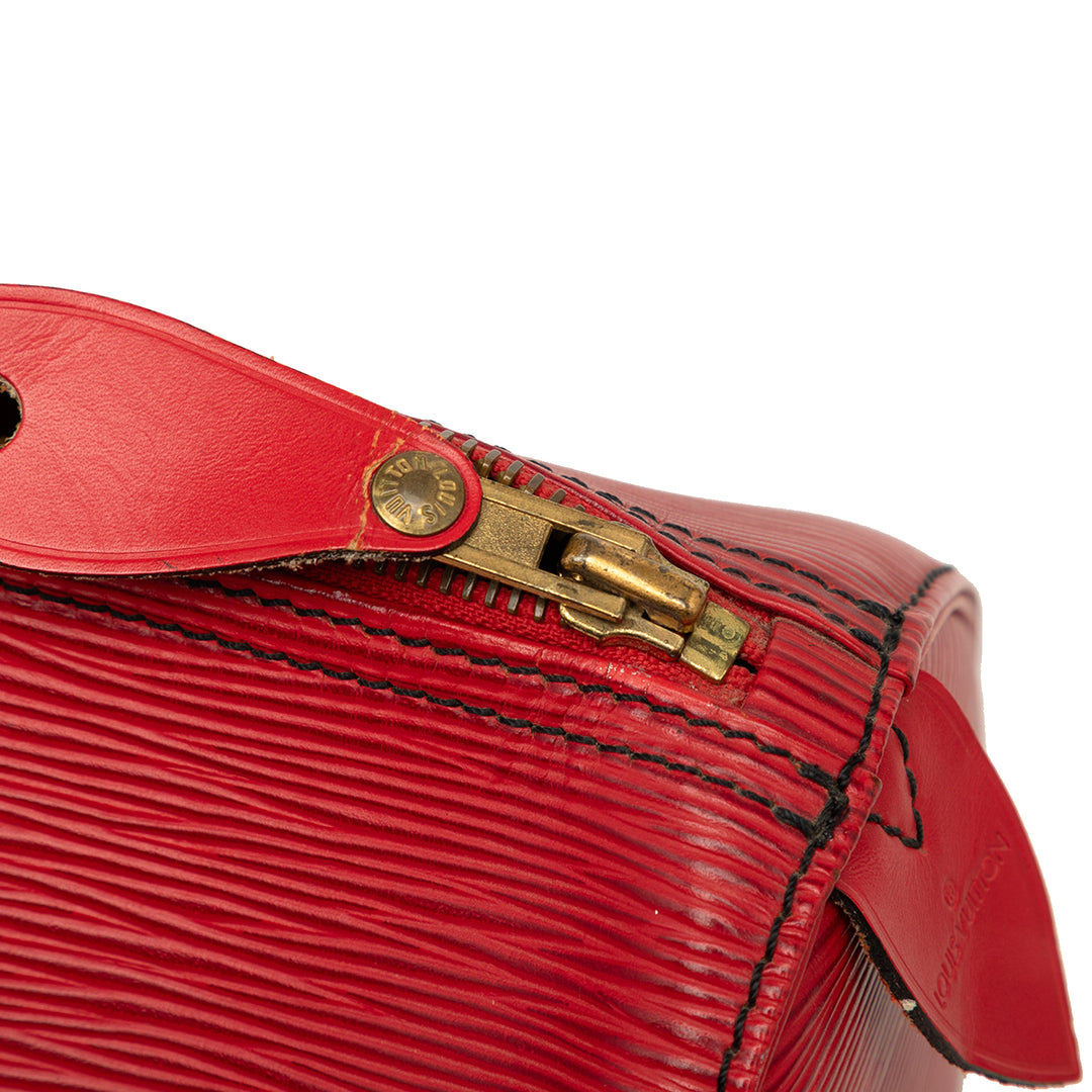 Louis Vuitton Speedy 35 Épi Rouge – vue 6 – GABY PARIS