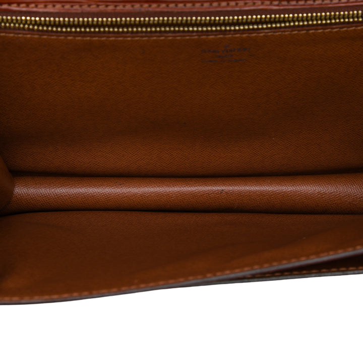 Louis Vuitton Monceau 28 Épi Marron