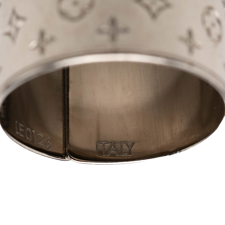 Louis Vuitton Brass Nanogram Bague Set Doré