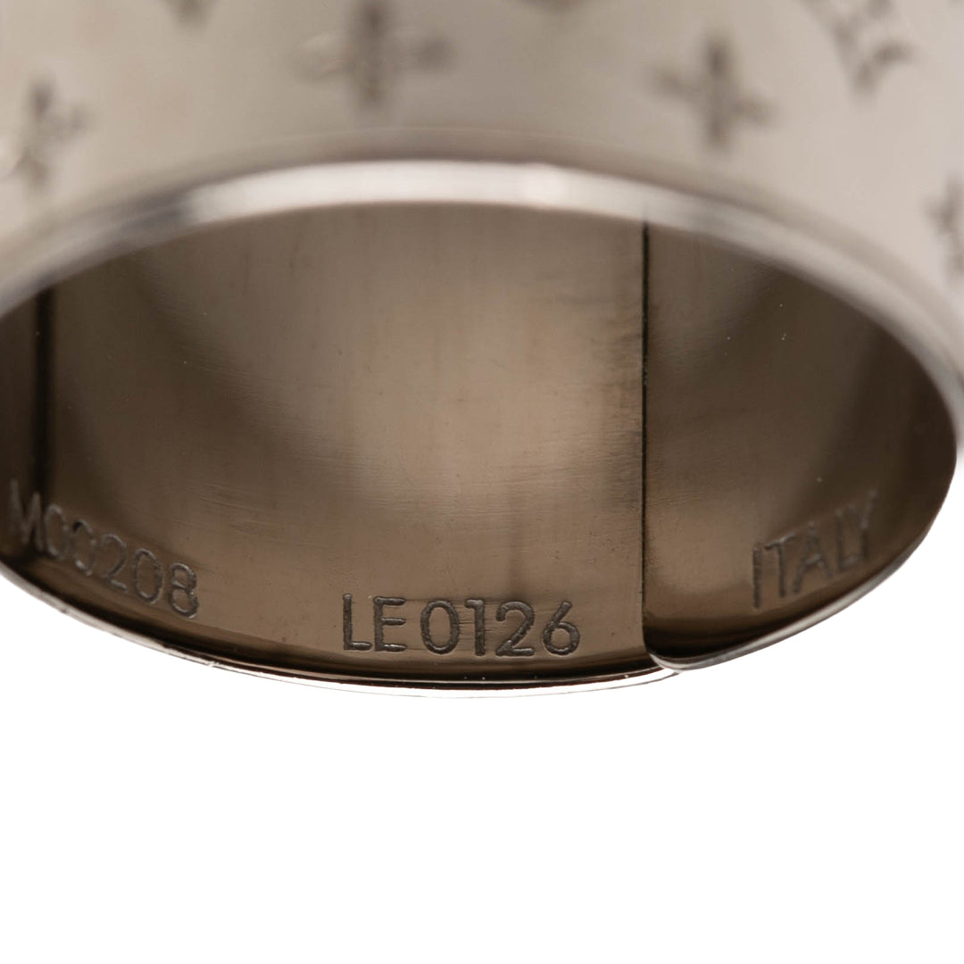Louis Vuitton Brass Nanogram Bague Set Doré