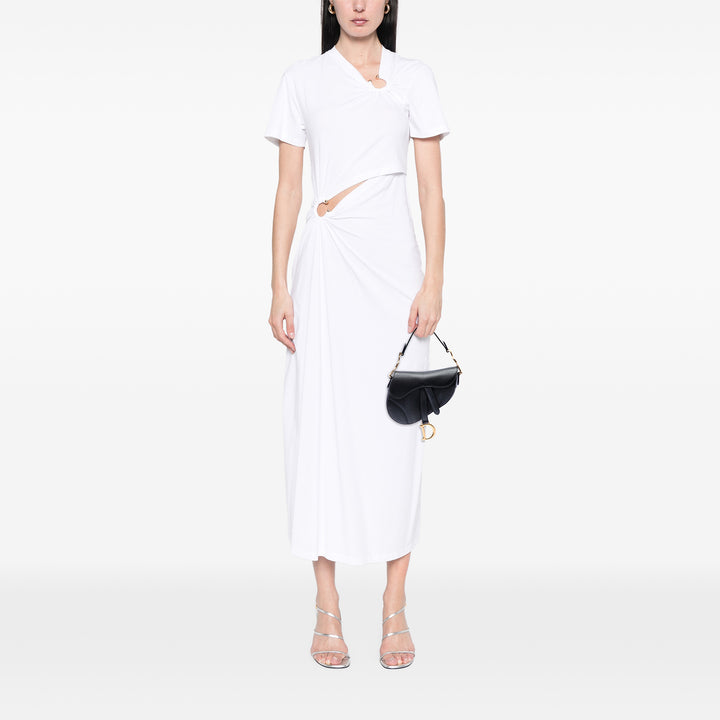Dior Sac à main grainé Saddle Mini Cuir de veau grainé Noir – vue 6 – GABY PARIS