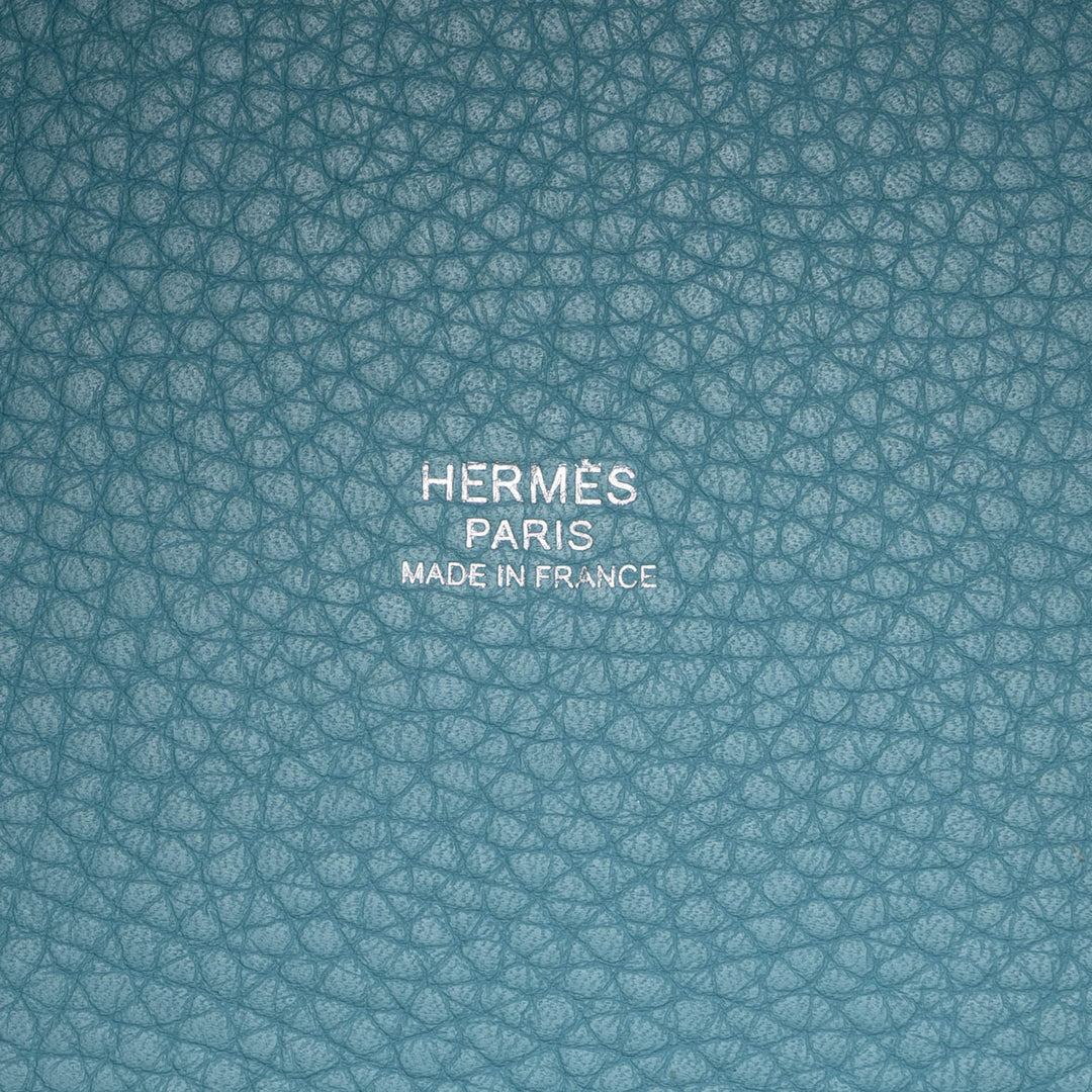 Hermès Sac à main Picotin Lock 18 Clémence Bleu – vue 5 – GABY PARIS