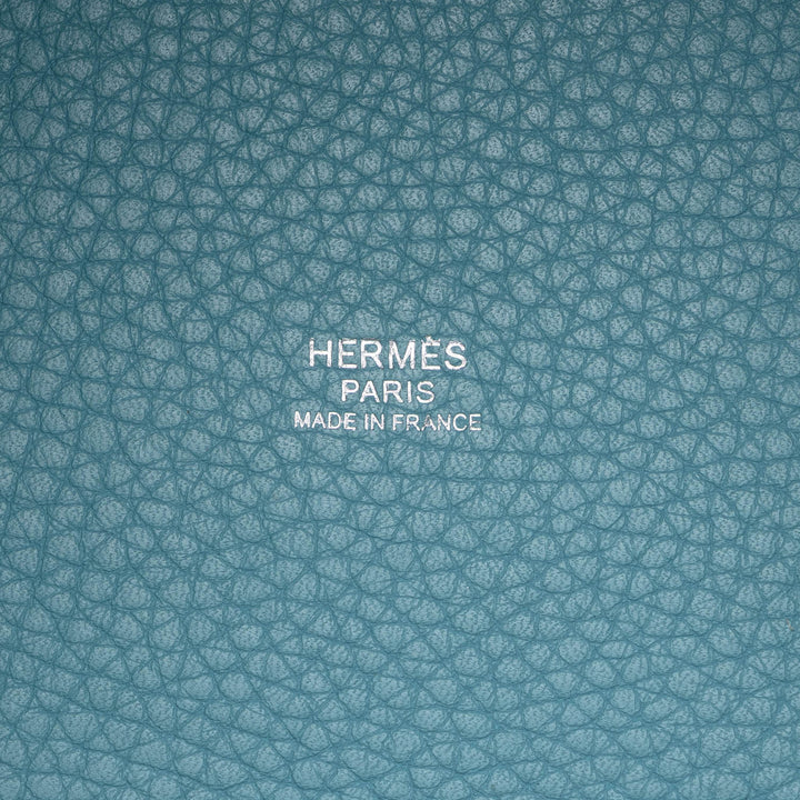 Hermès Sac à main Picotin Lock 18 Clémence Bleu – vue 5 – GABY PARIS