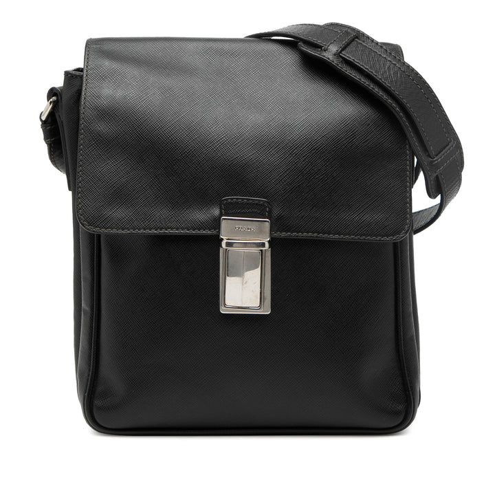 Prada Saffiano Travel Messenger Sac