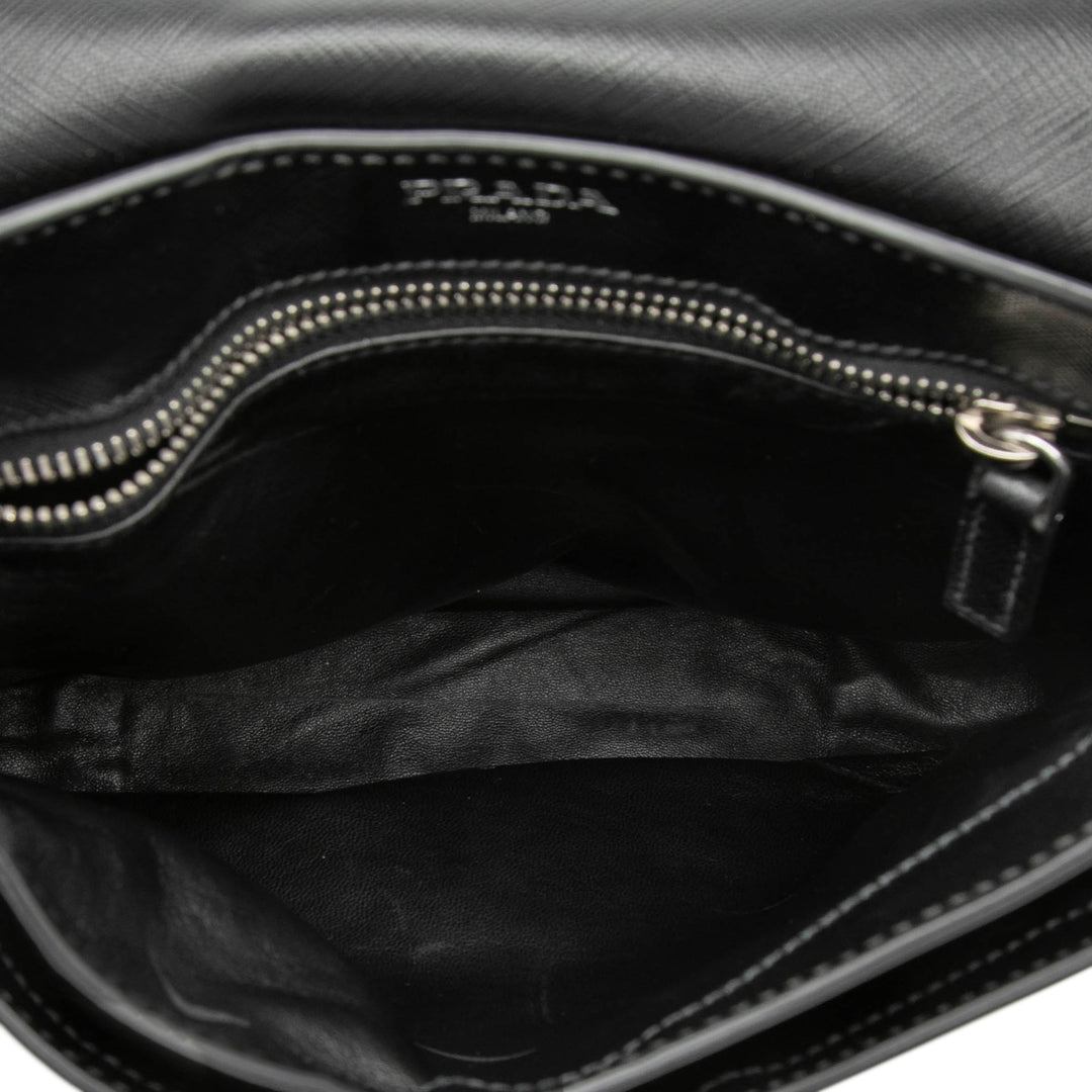 Prada Saffiano Travel Messenger Sac