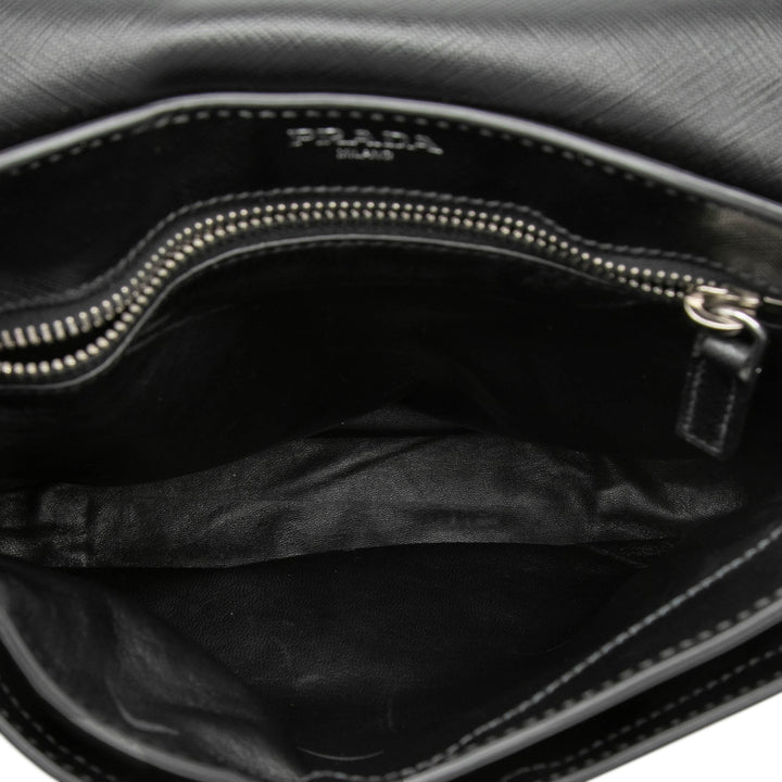 Prada Saffiano Travel Messenger Sac