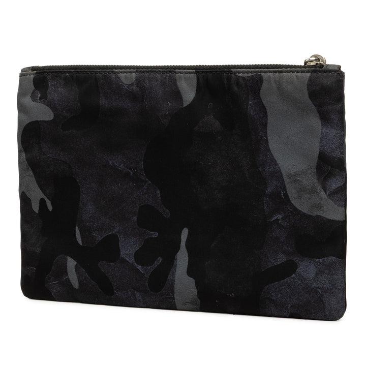 Prada Camouflage Pochette Nylon Tessuto