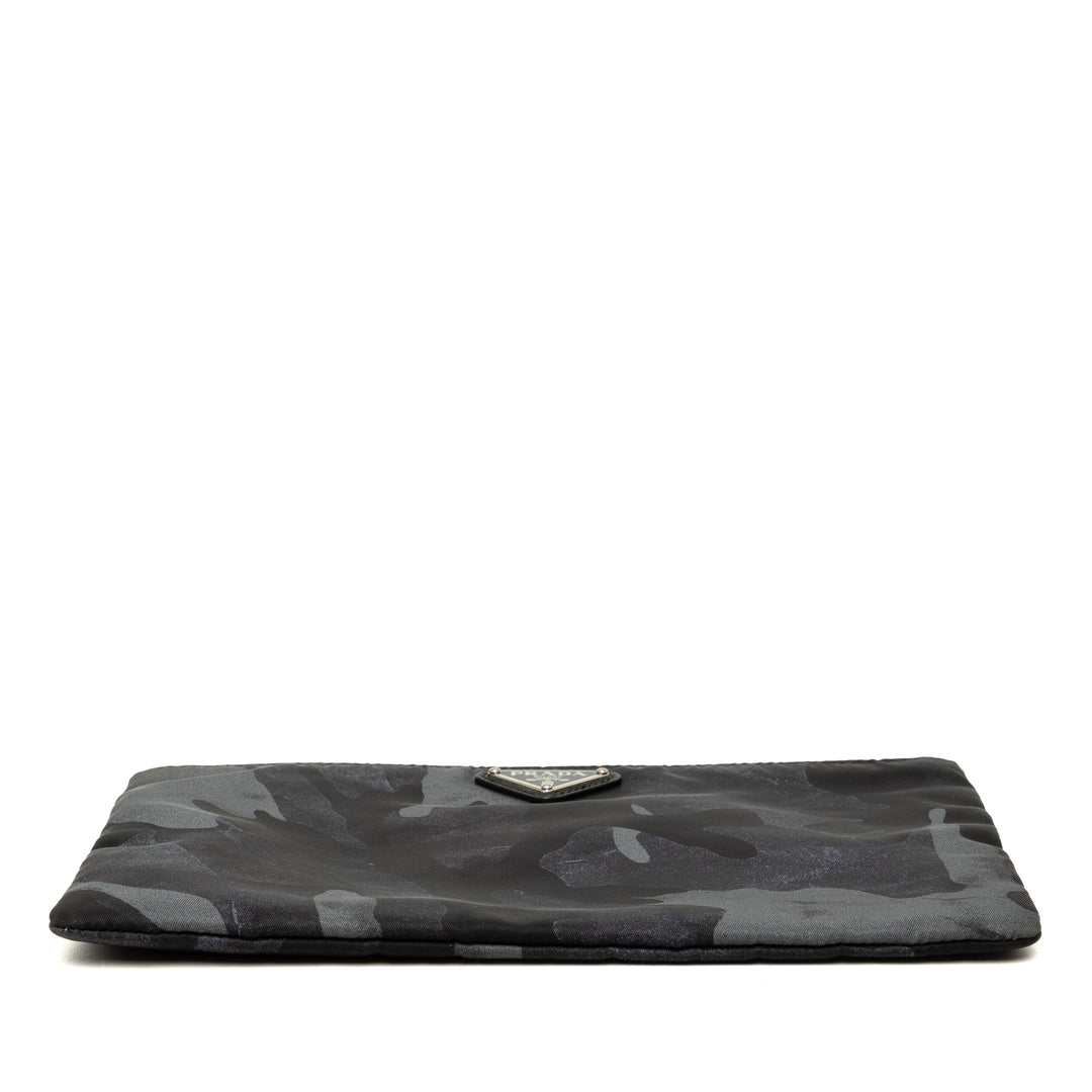 Prada Camouflage Pochette Nylon Tessuto
