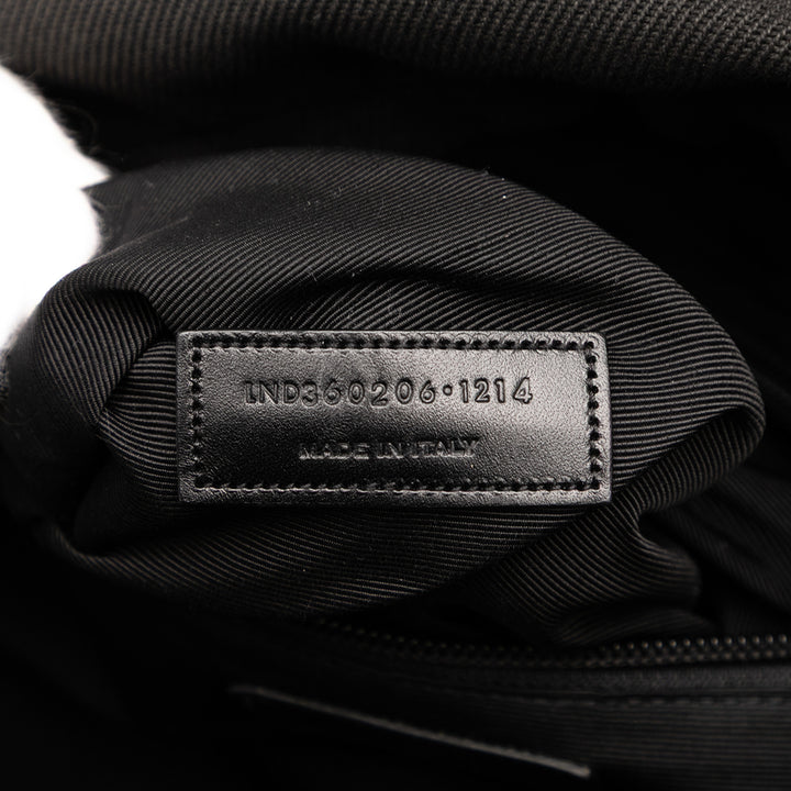 Saint Laurent Studded Toile City Sac à dos Noir – GABY PARIS Authentique