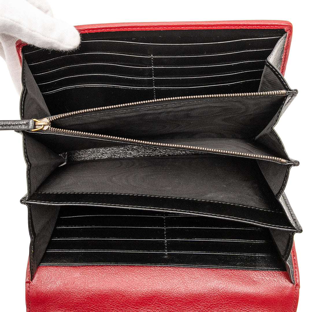 Gucci GG Marmont Matelasse Cuir Torchon Wallet on Chain