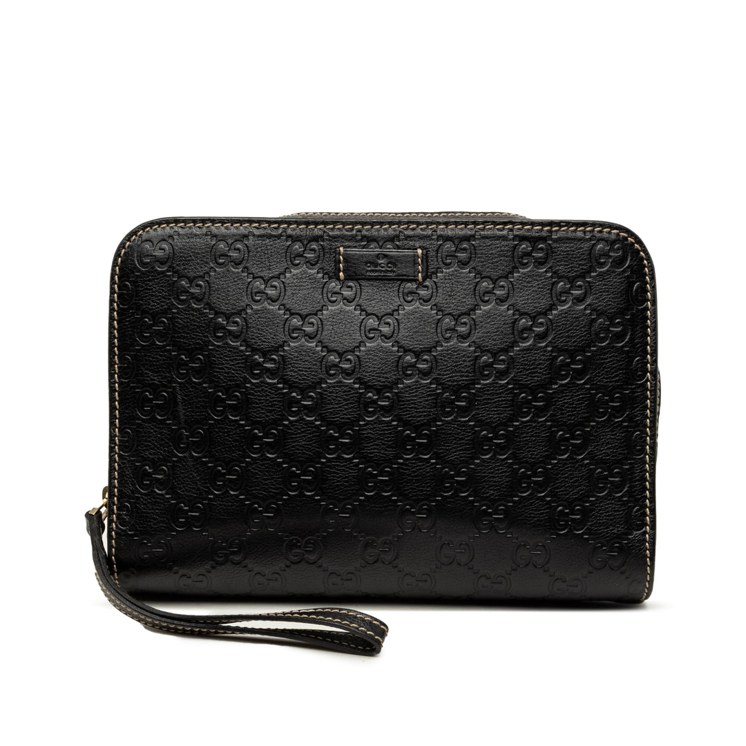Guccissima Pochette Noir