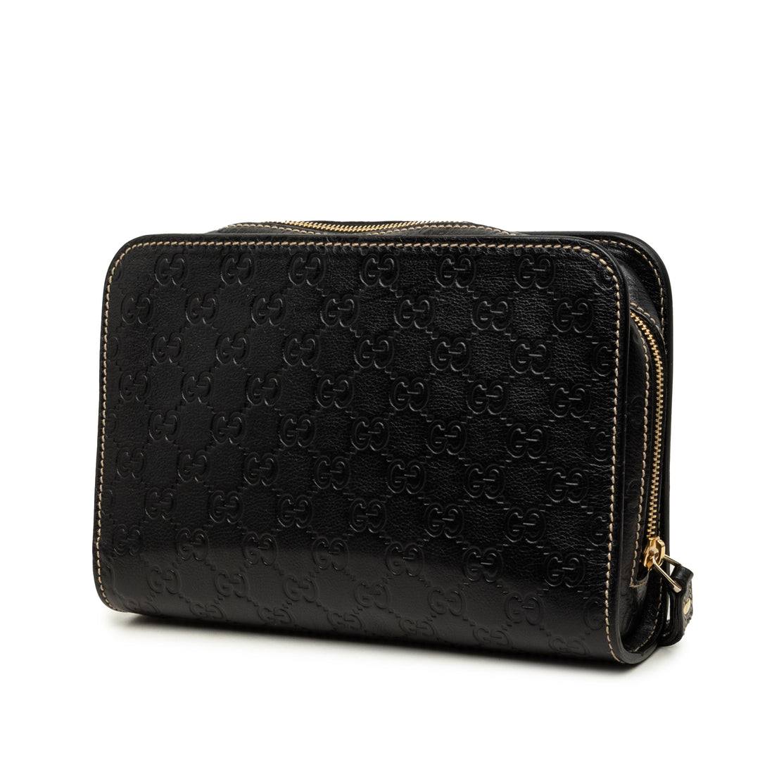 Guccissima Pochette Noir