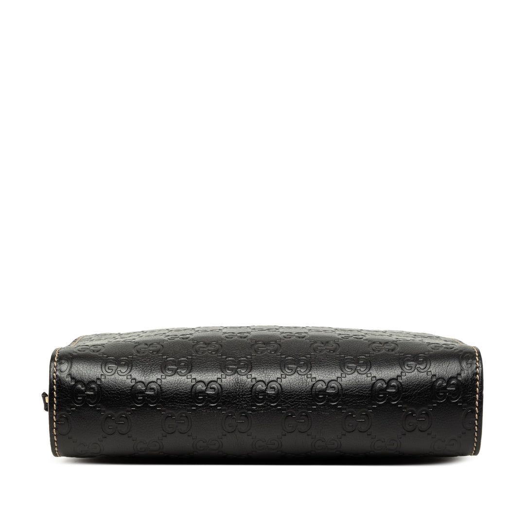 Guccissima Pochette Noir