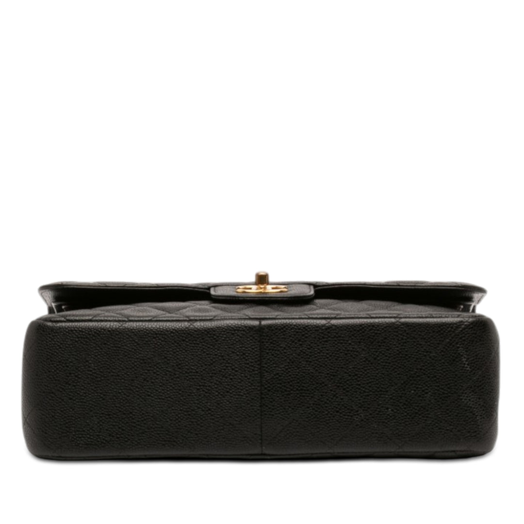 Chanel Jumbo Classic Caviar Double rabat