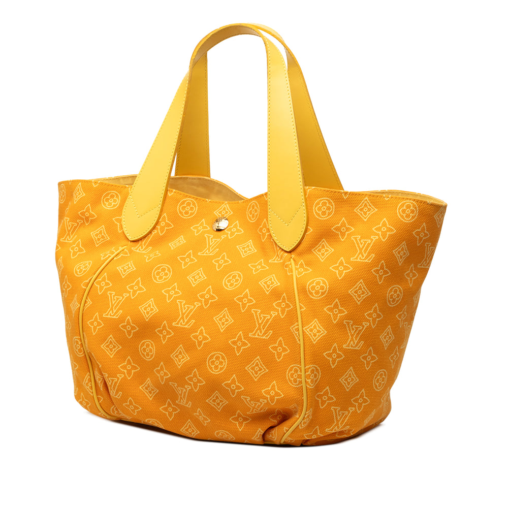 Louis Vuitton Cabas Ipanema PM Monogram Jaune – vue 2 – GABY PARIS