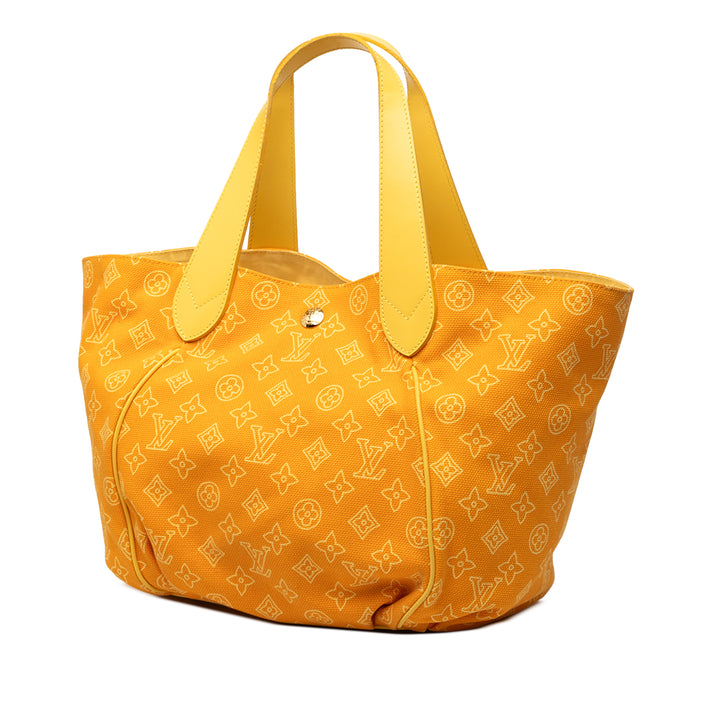 Louis Vuitton Cabas Ipanema PM Monogram Jaune – vue 2 – GABY PARIS