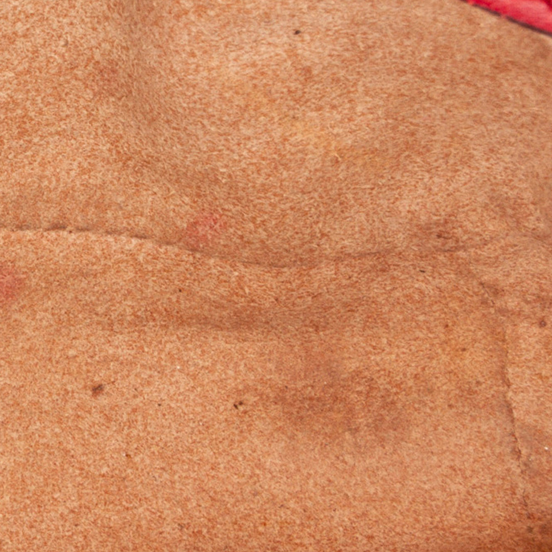 Gucci Mini GG Marmont Matelasse Cuir Flap Sac porté croisé Rouge