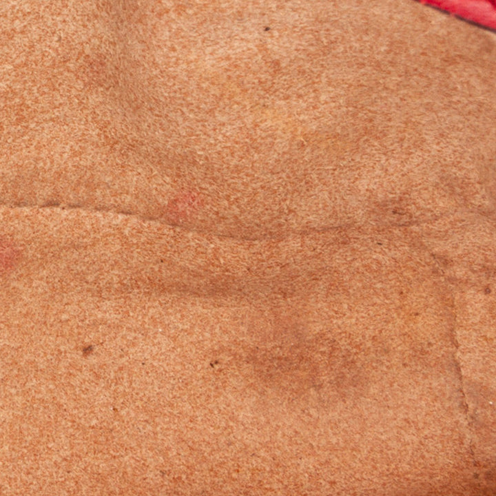 Gucci Mini GG Marmont Matelasse Cuir Flap Sac porté croisé Rouge