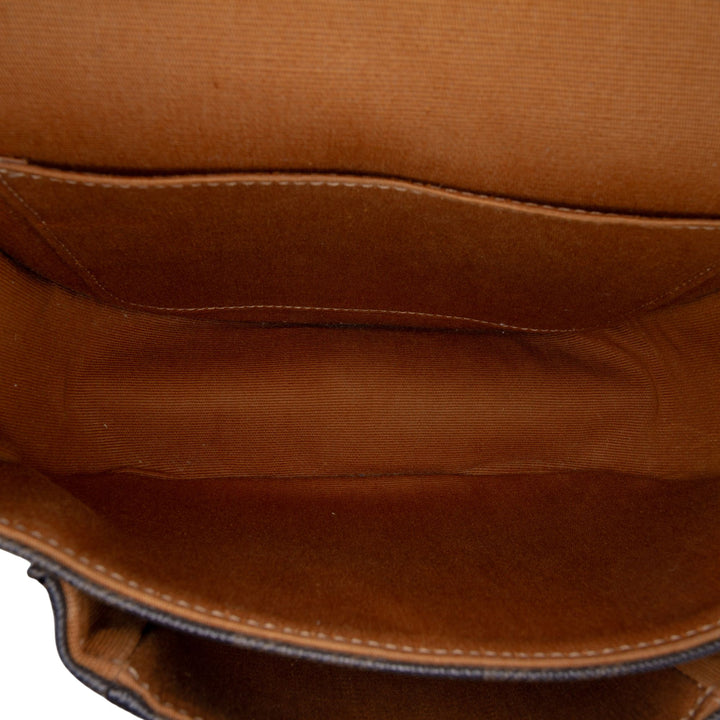 Triomphe Folco Sac Moyen Triomphe enduite Marron