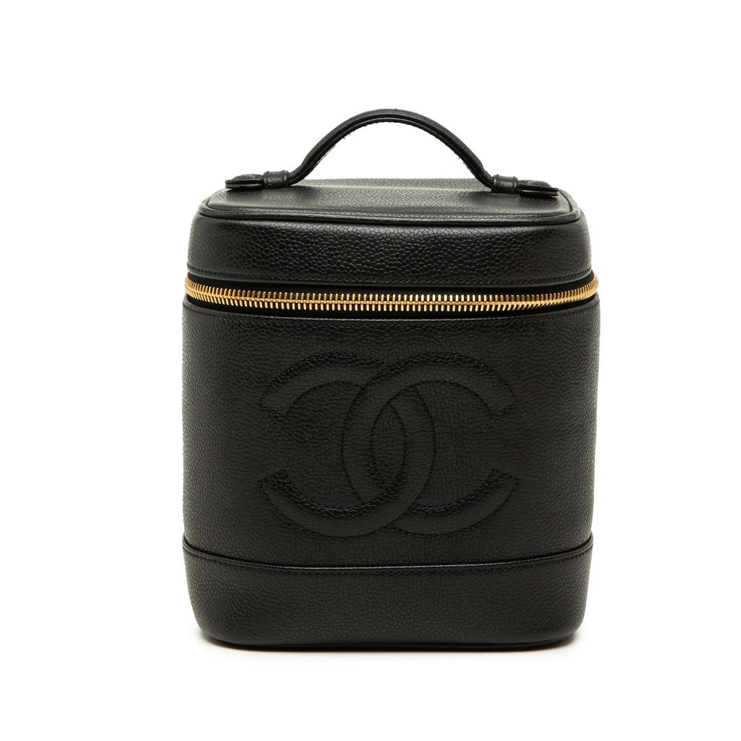 CC Vanity Cuir caviar Noir