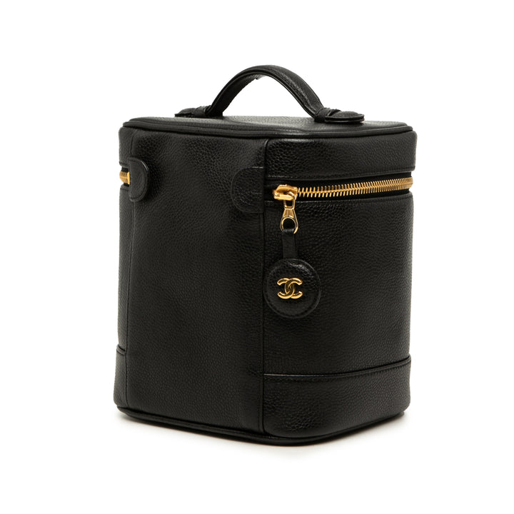 CC Vanity Cuir caviar Noir
