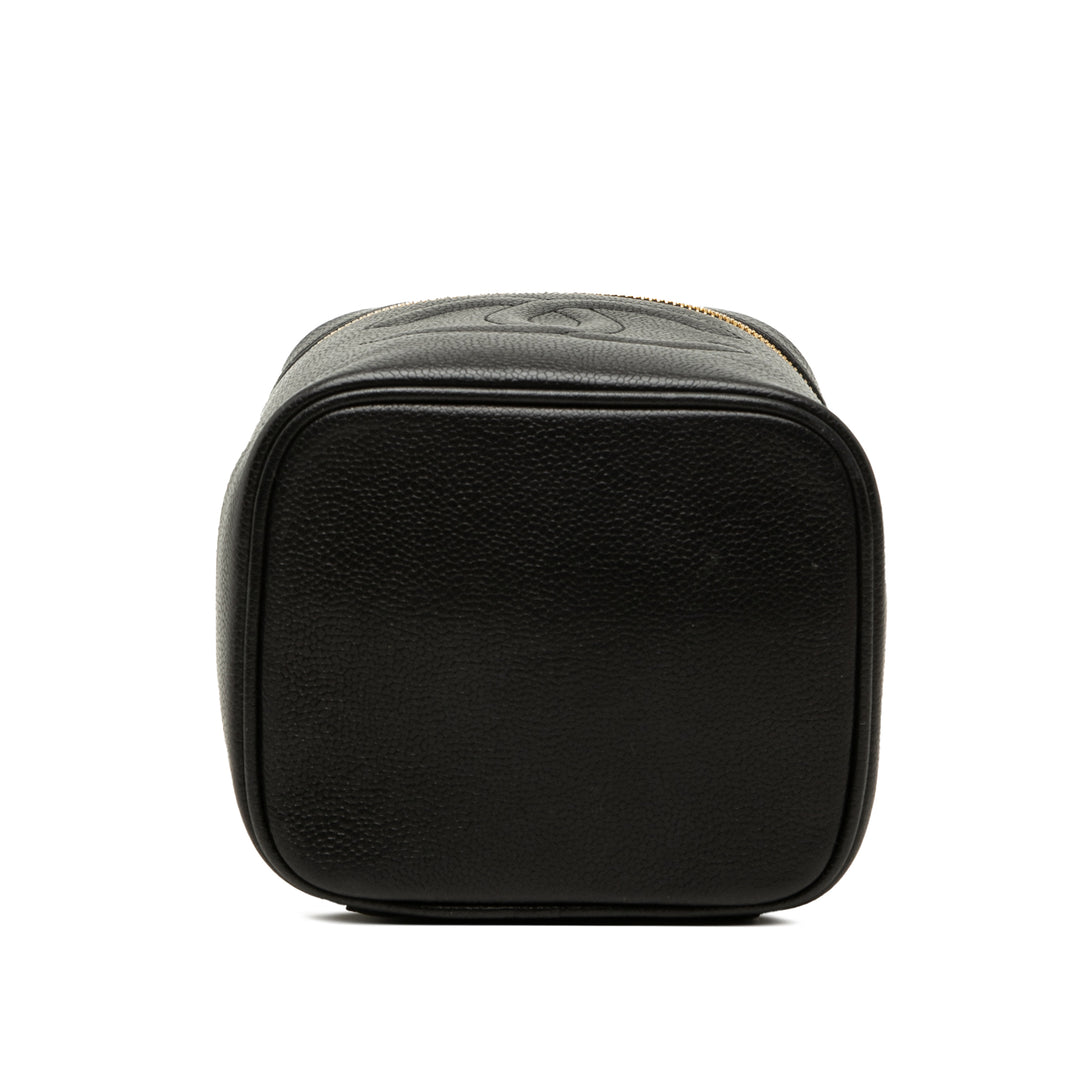 CC Vanity Cuir caviar Noir