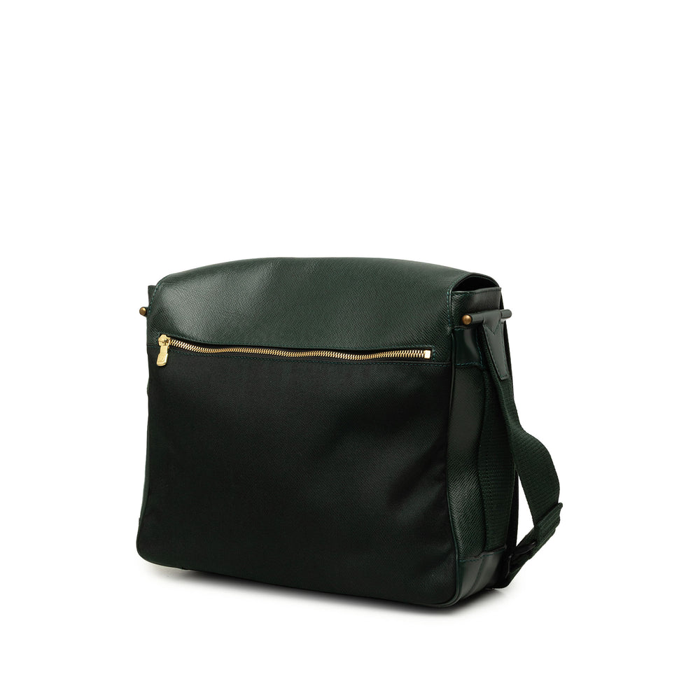 Louis Vuitton Sac bandoulière Taiga Viktor Vert – vue 2 – GABY PARIS