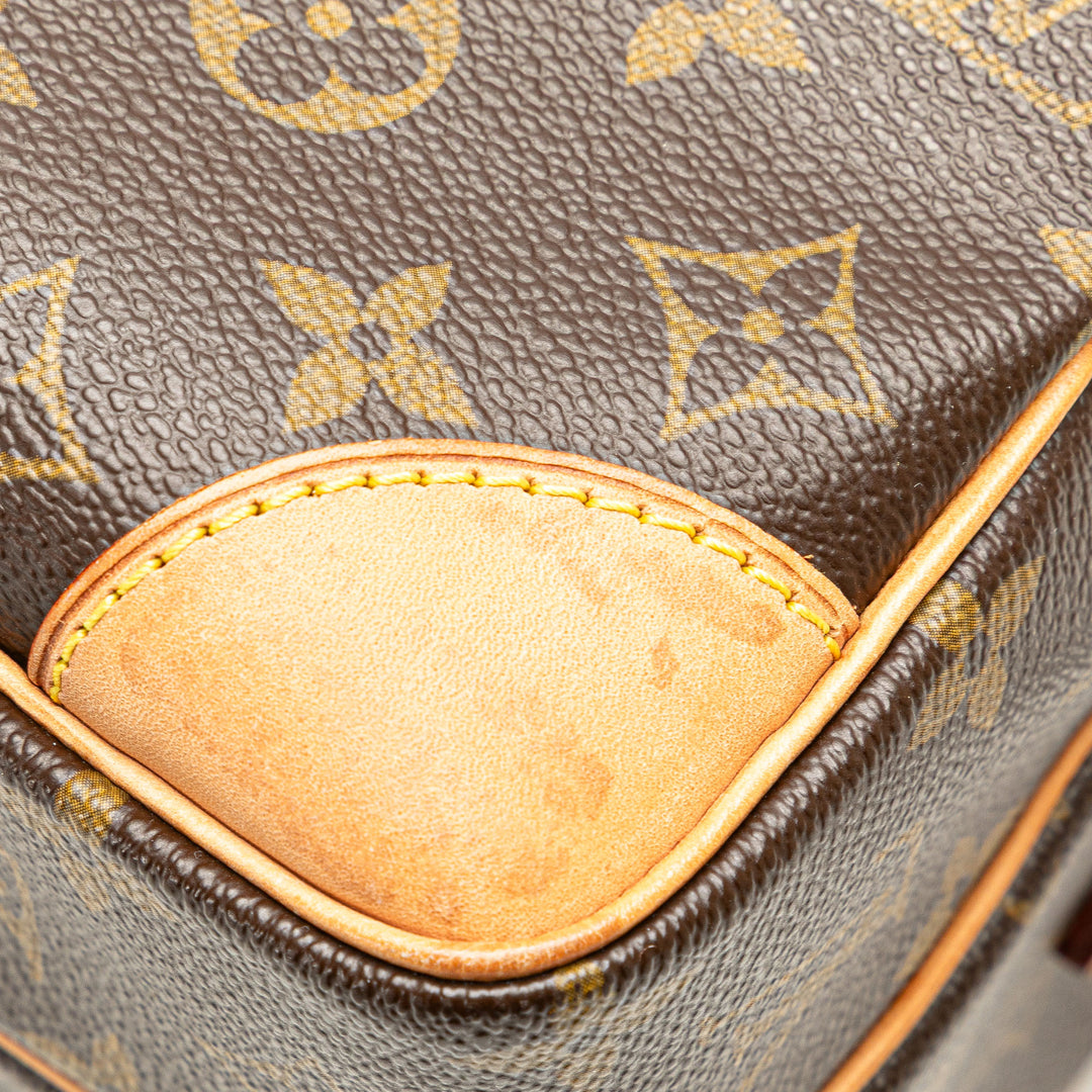 Monogram Nil Crossbody Brown - Gaby Paris
