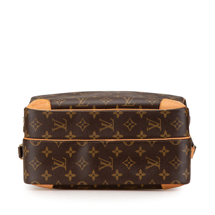 Monogram Nil Crossbody Brown - Gaby Paris