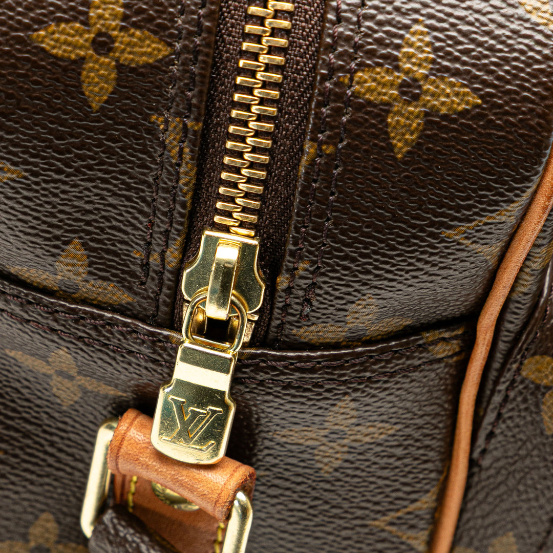 Monogram Nil Crossbody Brown - Gaby Paris