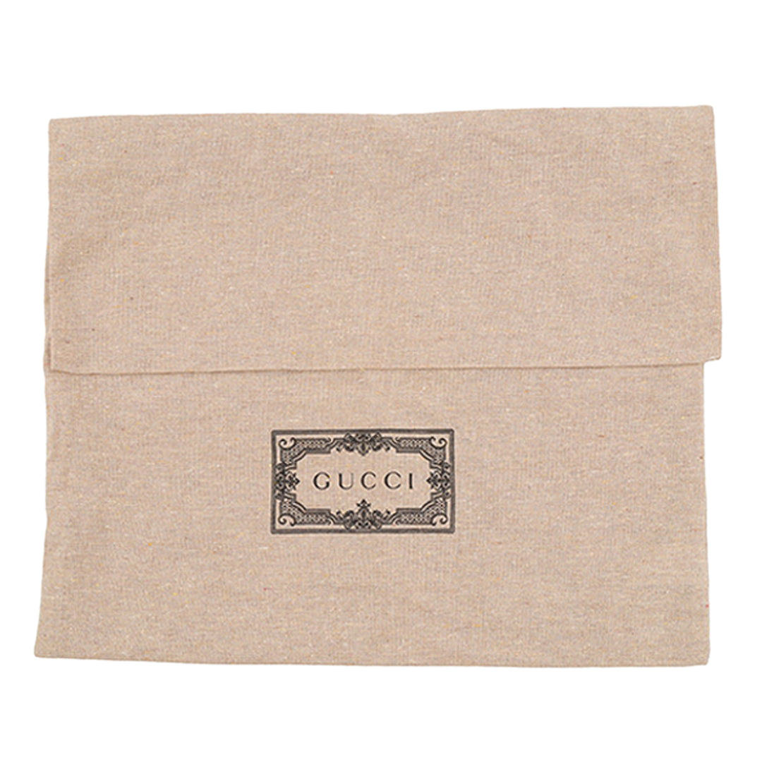 Gucci Kids Heart Web Sac GG Supreme Beige