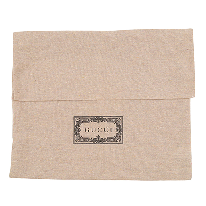 Gucci Kids Heart Web Sac GG Supreme Beige