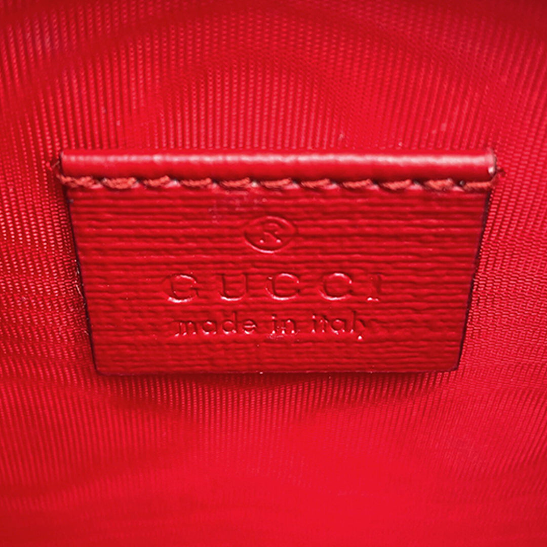 Gucci Kids Heart Web Sac GG Supreme Beige