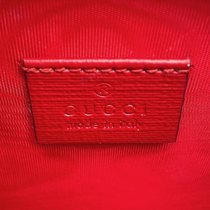 Gucci Kids Heart Web Sac GG Supreme Beige