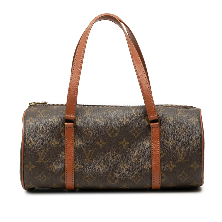 Papillon 30 Monogram Marron