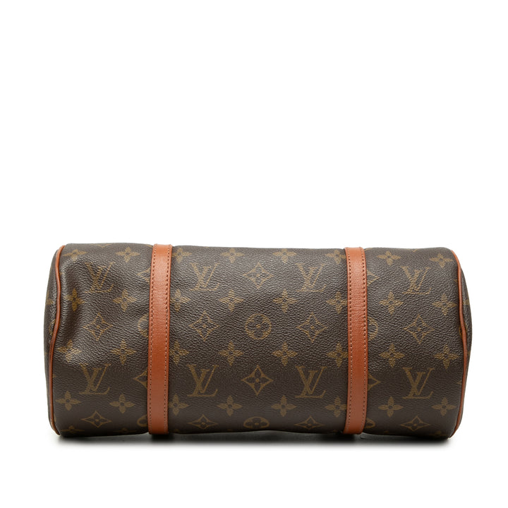 Papillon 30 Monogram Marron