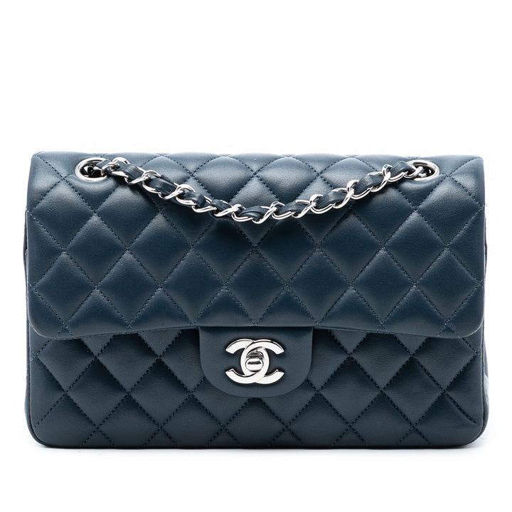 Chanel Small Classic Cuir d’agneau Double rabat