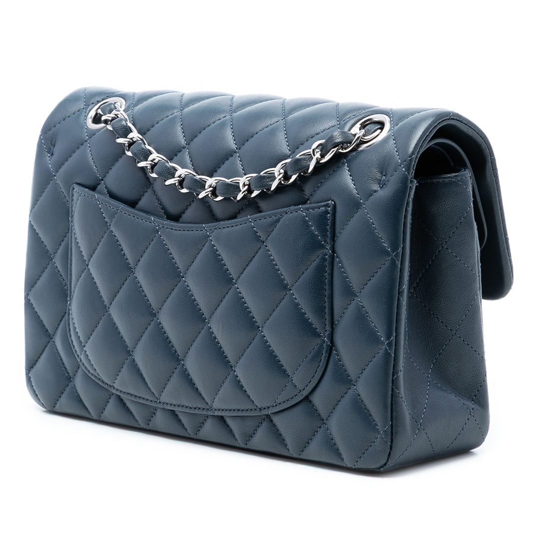 Chanel Small Classic Cuir d’agneau Double rabat