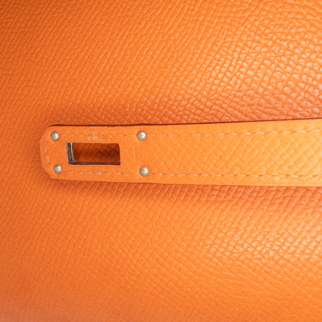 Hermès Epsom Kelly Longue Wallet Orange – GABY PARIS Authentique