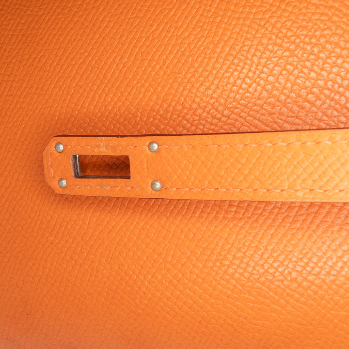 Hermès Epsom Kelly Longue Wallet Orange – GABY PARIS Authentique