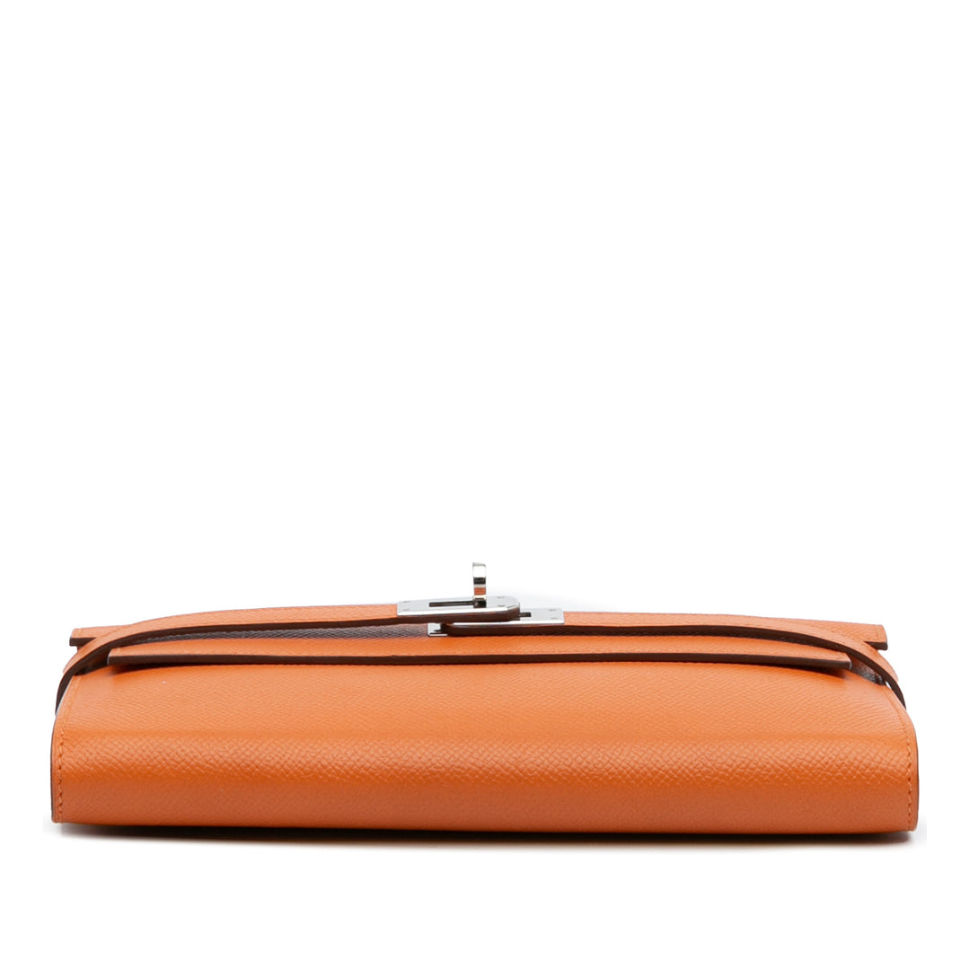 Hermès Epsom Kelly Longue Wallet Orange – GABY PARIS Authentique