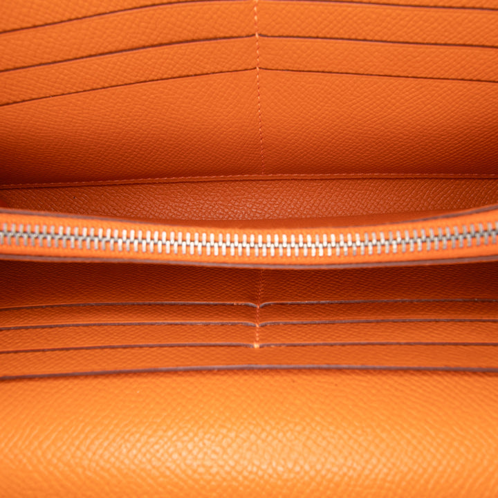 Hermès Epsom Kelly Longue Wallet Orange – GABY PARIS Authentique